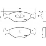 Brembo Σετ τακάκια, Δισκόφρενα - P 23 040