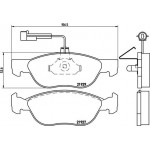 Brembo Σετ τακάκια, Δισκόφρενα - P 23 071 Brembo Σετ τακάκια, Δισκόφρενα - P 23 071