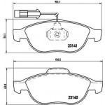 Brembo Σετ τακάκια, Δισκόφρενα - P 23 075