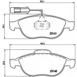 Brembo Σετ τακάκια, Δισκόφρενα - P 23 075