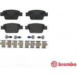 Brembo Σετ τακάκια, Δισκόφρενα - P 23 080