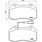 Brembo Σετ τακάκια, Δισκόφρενα - P 23 117