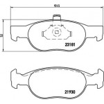 Brembo Σετ τακάκια, Δισκόφρενα - P 23 125