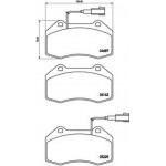 Brembo Σετ τακάκια, Δισκόφρενα - P 23 139 Brembo Σετ τακάκια, Δισκόφρενα - P 23 139