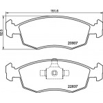 Brembo Σετ τακάκια, Δισκόφρενα - P 23 192