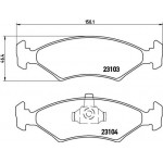 Brembo Σετ τακάκια, Δισκόφρενα - P 24 043