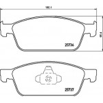 Brembo Σετ τακάκια, Δισκόφρενα - P 24 157