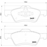 Brembo Σετ τακάκια, Δισκόφρενα - P 24 159