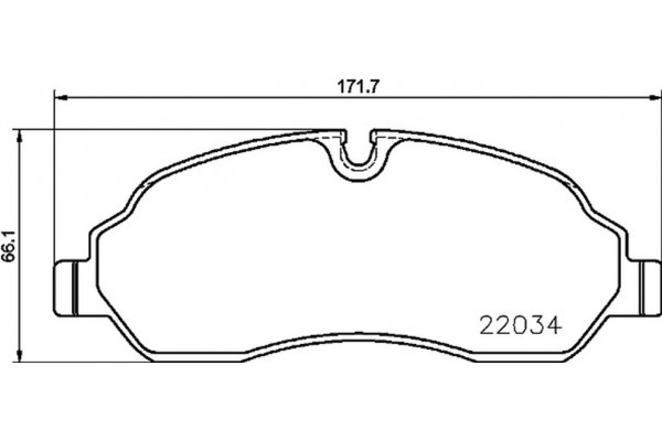Brembo Σετ τακάκια, Δισκόφρενα - P 24 171