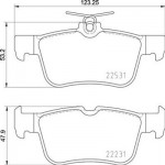 Brembo Σετ τακάκια, Δισκόφρενα - P 24 175