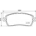 Brembo Σετ τακάκια, Δισκόφρενα - P 24 203