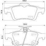 Brembo Σετ τακάκια, Δισκόφρενα - P 24 216