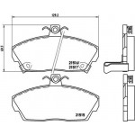 Brembo Σετ τακάκια, Δισκόφρενα - P 28 020