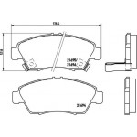 Brembo Σετ τακάκια, Δισκόφρενα - P 28 023