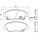 Brembo Σετ τακάκια, Δισκόφρενα - P 28 024