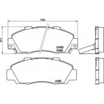 Brembo Σετ τακάκια, Δισκόφρενα - P 28 026