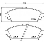 Brembo Σετ τακάκια, Δισκόφρενα - P 28 031