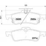 Brembo Σετ τακάκια, Δισκόφρενα - P 28 070