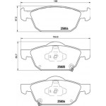 Brembo Σετ τακάκια, Δισκόφρενα - P 28 076