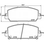 Brembo Σετ τακάκια, Δισκόφρενα - P 28 098