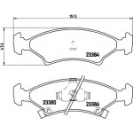 Brembo Σετ τακάκια, Δισκόφρενα - P 30 009