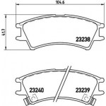 Brembo Σετ τακάκια, Δισκόφρενα - P 30 011