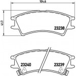Brembo Σετ τακάκια, Δισκόφρενα - P 30 011