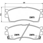 Brembo Σετ τακάκια, Δισκόφρενα - P 30 016