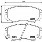 Brembo Σετ τακάκια, Δισκόφρενα - P 30 018X