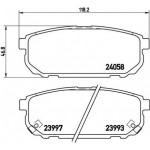 Brembo Σετ τακάκια, Δισκόφρενα - P 30 023