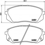 Brembo Σετ τακάκια, Δισκόφρενα - P 30 039