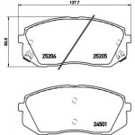 Brembo Σετ τακάκια, Δισκόφρενα - P 30 056