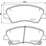 Brembo Σετ τακάκια, Δισκόφρενα - P 30 098