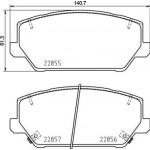 Brembo Σετ τακάκια, Δισκόφρενα - P 30 102