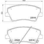 Brembo Σετ τακάκια, Δισκόφρενα - P 30 107