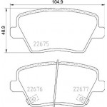 Brembo Σετ τακάκια, Δισκόφρενα - P 30 109