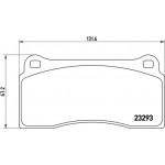 Brembo Σετ τακάκια, Δισκόφρενα - P 36 018