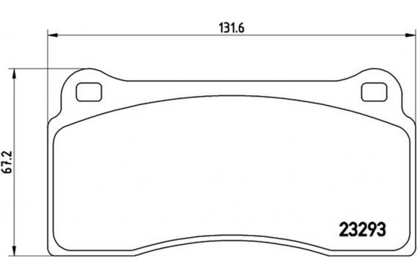 Brembo Σετ τακάκια, Δισκόφρενα - P 36 018