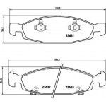 Brembo Σετ τακάκια, Δισκόφρενα - P 37 005