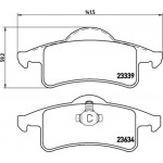 Brembo Σετ τακάκια, Δισκόφρενα - P 37 006