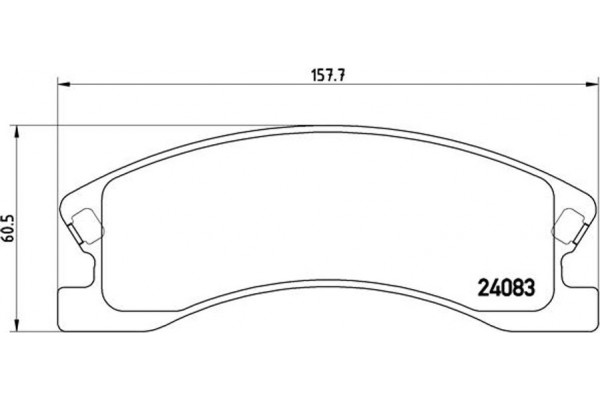 Brembo Σετ τακάκια, Δισκόφρενα - P 37 008