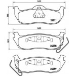 Brembo Σετ τακάκια, Δισκόφρενα - P 37 011