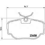 Brembo Σετ τακάκια, Δισκόφρενα - P 44 009