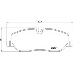 Brembo Σετ τακάκια, Δισκόφρενα - P 44 014