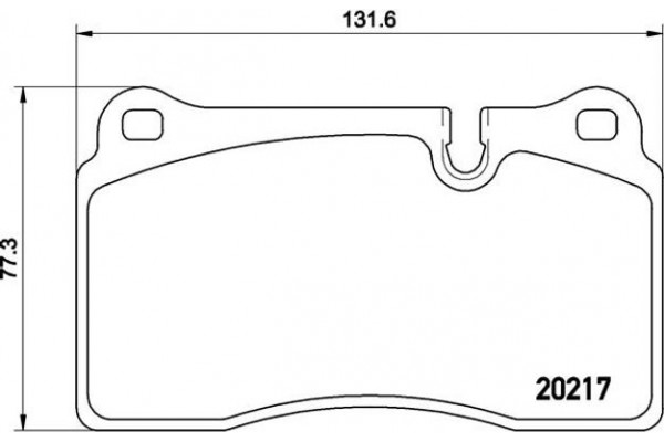 Brembo Σετ τακάκια, Δισκόφρενα - P 44 018