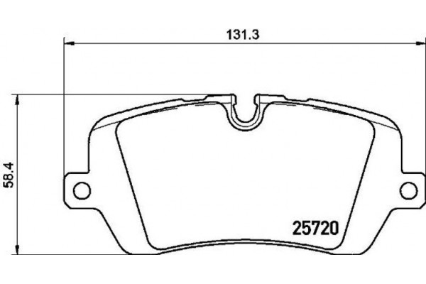 Brembo Σετ τακάκια, Δισκόφρενα - P 44 021