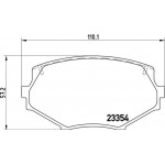 Brembo Σετ τακάκια, Δισκόφρενα - P 49 020