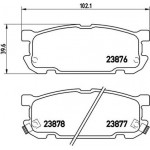 Brembo Σετ τακάκια, Δισκόφρενα - P 49 030