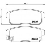 Brembo Σετ τακάκια, Δισκόφρενα - P 49 035