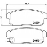 Brembo Σετ τακάκια, Δισκόφρενα - P 49 035